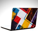 Dekolata Renkler ve Çizgiler 39x27 cm Laptop Sticker