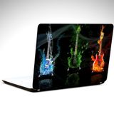 Dekolata Renkler ve Gitarlar 34x24 cm Laptop Sticker