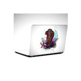 Dekolata Renkli Fil 37x26 cm Laptop Sticker