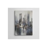 Dekolata Şehir ve Yelkenliler Mini 50x70 cm Kanvas Tablo