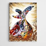 Dekolata Semazen 100x140 cm Kanvas Tablo