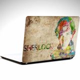 Dekolata Sherlock Holmes 39x27 cm Laptop Sticker