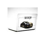 Dekolata Siyah Mustang 29x24 cm Laptop Sticker