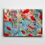 Dekolata Soyut Art 25x35 cm Kanvas Tablo