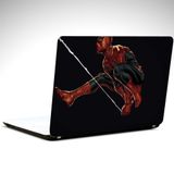 Dekolata Spiderman Siyah 25x19 cm Laptop Sticker