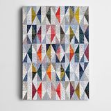 Dekolata Taşlar Ve Renkler Kanvas Tablo 70 x 100 CM
