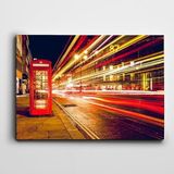 Dekolata Telefon Kulübesi Kanvas Tablo 120 x 170 CM