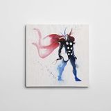 Dekolata Thor Kare Kanvas Tablo 25 x 25 CM