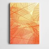 Dekolata Turuncu Yaprak Desen Kanvas Tablo 35 x 50 CM