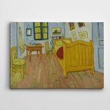 Dekolata Vincent Van Gogh de Slaapkamer Kanvas Tablo 120 x 170 CM