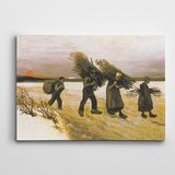 Dekolata Vincent Van Gogh Holzsammler İm Schnee Kanvas Tablo 140 x 200 CM
