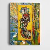 Dekolata Vincent Van Gogh La Courtisane Kanvas Tablo 25 x 35 CM