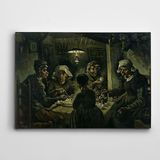 Dekolata Vincent Van Gogh Patates Yiyenler Kanvas Tablo 25 X 35 Cm
