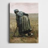 Dekolata Vincent Van Gogh Peasant Woman Digging Kanvas Tablo 140 x 200 CM