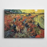Dekolata Vincent Van Gogh Red Vineyards Kanvas Tablo 85 x 120 CM