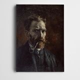 Dekolata Vincent Van Gogh Self Portrait C With Pipe Kanvas Tablo 40 x 60 CM