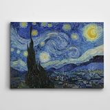 Dekolata Vincent Van Gogh Star Night Kanvas Tablo 20 x 30 CM