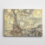 Dekolata Vincent Van Gogh Starry Night Drawing Kanvas Tablo 40 x 60 CM
