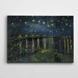 Dekolata Vincent Van Gogh Starry Night Kanvas Tablo 35 X 50 Cm