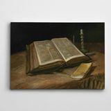 Dekolata Vincent Van Gogh Stilleven Met Bijb Kanvas Tablo 30 X 40 Cm