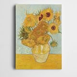 Dekolata Vincent Van Gogh Sun Flower Kanvas Tablo 120 x 170 CM