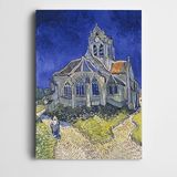 Dekolata Vincent Van Gogh The Church İn Auvers Sur Oise View From The Chevet Kanvas Tablo 70 x 100 CM