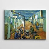 Dekolata Vincent Van Gogh Ward İn The Hospital İn Arles Kanvas Tablo 20 x 30 CM