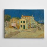 Dekolata Vincent Van Gogh Yellow House The Street Kanvas Tablo 25 x 35 CM