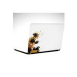 Dekolata Wolwerine Sarı 29x24 cm Laptop Sticker