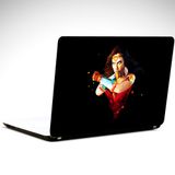 Dekolata Wonder Woman Low Poly 39x27 cm Laptop Sticker