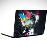 Dekolata Yüz Renkler 38x27 cm Laptop Sticker