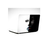 Dekolata Yüz Siyah Beyaz 39x27 cm Laptop Sticker