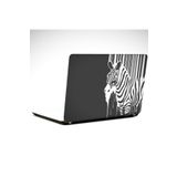Dekolata Zebra Siyah Beyaz 34x24 cm Laptop Sticker
