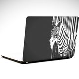 Dekolata Zebra Siyah Beyaz 40.5x27 cm Laptop Sticker