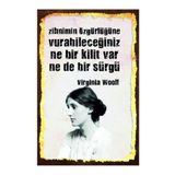 Dekolia Kuşe Kağıt Duvar Posteri Ne Bir Kilit Var Ne De Bir Sürgü Retro Vintage Drtr0023