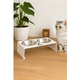 dekoliva Premium Metal Mama Kabı Kedi Mama Standı