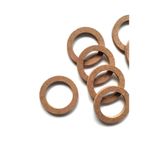 Dekolobi 10'lu Ahşap Mdf Hobi Halka 5,5 cm Mini Kasnak