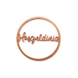 DEKOLOBİ Hoşgeldiniz Kapı Süsü / Ham Mdf Kapı Süsü Kasnak 30 Cm