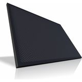 Dekomagnet 50 x 70 cm Dekoratif Magnet Tutucu Mıknatıslı Pano - Siyah