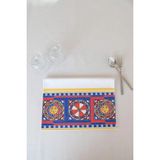 Dekomod Dekoratif Mutfak Pamuklu Fırın Havlusu Özel Desenli Etnik Model 35X50 cm Yıkanabilir - Sarı - 35 x 50 cm