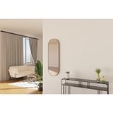 Dekomodern Norm Dekoratif Ayna 40×120 Cm – Siyah Metal Çerçeve