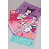 Dekomus 4'lü Beslenme Örtüsü Kuromi ve Hello Kitty Renkli Desenlerle Sezon Ürünü