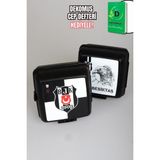 "dekomus Cep Defteri Hediyeli" Lisanslı Beşiktaş 2'li Beslenme Kabı Seti - 1 - 00-Siyah
