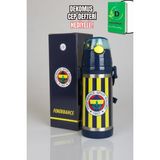 "dekomus Cep Defteri Hediyeli" Lisanslı Fenerbahçe Sarı Lacivert Çelik Matara 500 ml - 1 - 00-Siyah