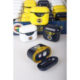 "dekomus Cep Defteri Hediyeli" Lisanslı Fenerbahçe "tekli" Çift Bıçaklı Pods/kulaklık Tasarımlı Kalemtraş - Siyah - 1