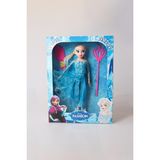 Dekomus Ile Frozen Elsa Oyuncak Bebek - 12M-Krem