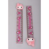 "DEKOMUS ISLAK MENDİL HEDİYELİ" LİSANSLI MY MELODY "TEKLİ" CETVEL 15 CM