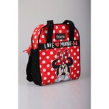 "DEKOMUS ISLAK MENDİL HEDİYELİ" MINNIE MOUSE BESLENME ÇANTASI TWEEN LOVE DOTS - 1 - 12M-Krem