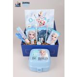 DEKOMUS LİSANSLI FROZEN ELSA GIFT BOX ÖZEL KUTULU 15 PARÇA KIRTASİYE OKUL SETİ