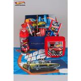 DEKOMUS ÖZEL KUTULU YENİ SEZON LİSANSLI HOT WHEELS MATARA,BESLENME KABI,BESLENME ÖRTÜSÜ,OYUN HAMURU KIRTASİYE HOBİ SETİ